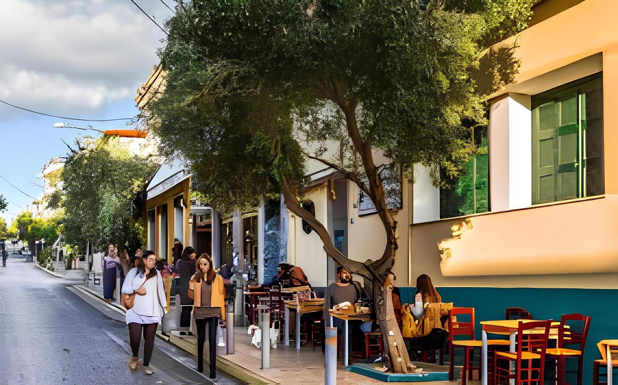 Veggera Apt Athens Center,Petralona Station Atenas Exterior foto
